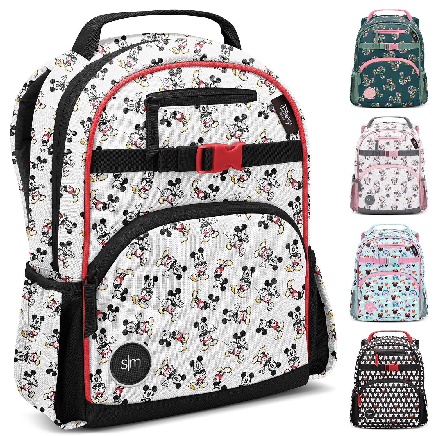 Simple Modern Fletcher Medium Backpack - Disney Minnie Mouse Rainbows •  Price »