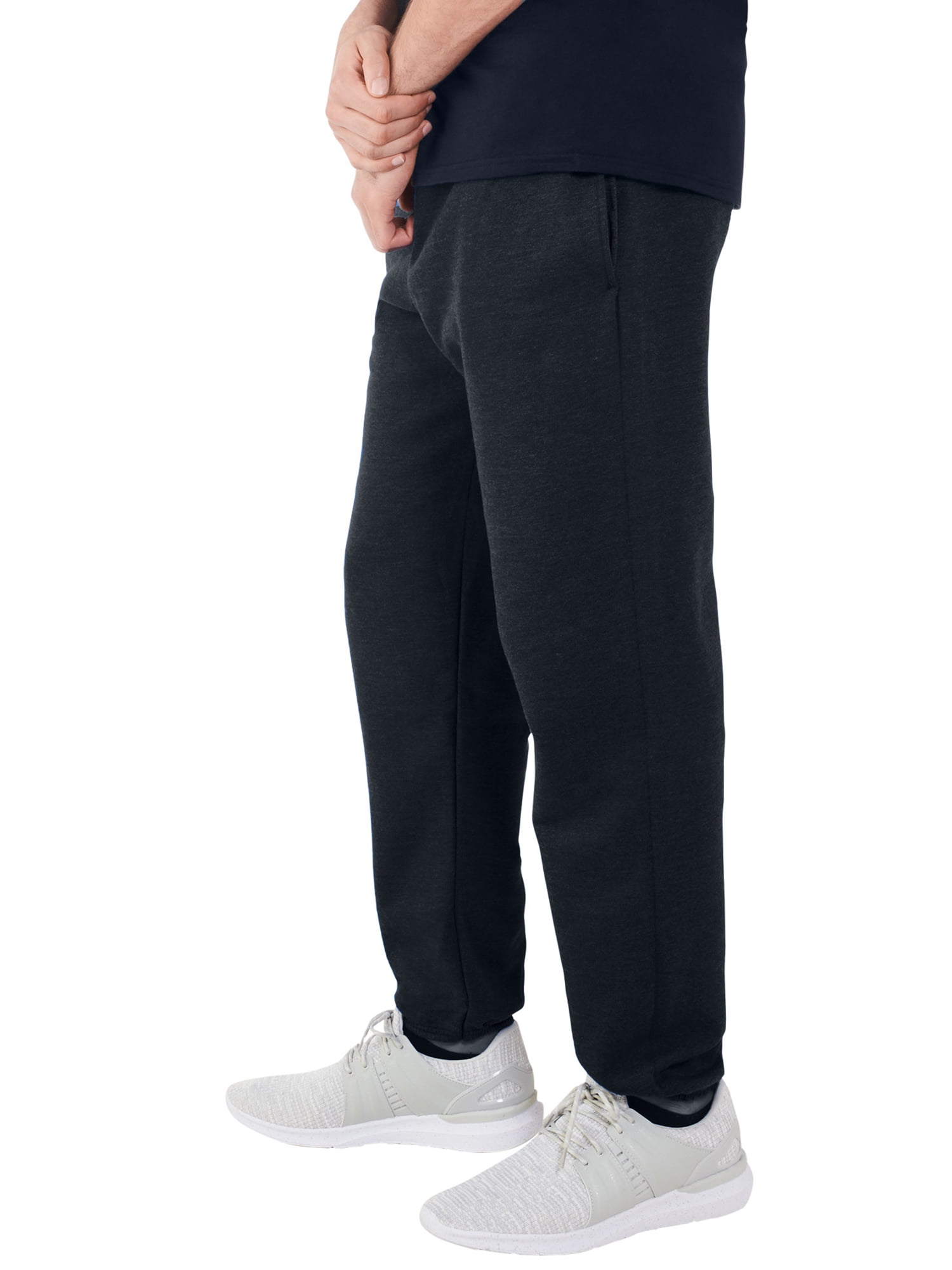 fruit of the loom men's eversoft fleece elastic bottom sweatpants