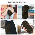thumbnail image 6 of Sikiie Gold Pinecone Merry Christmas Sunglasses Soft Case Neoprene Zipper Eyeglass Case, Zipper Portable Spectacle Cases for Men Women, 6 of 6