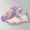 Purple, variant on Eltusu Girls Sneakers, No Slip Mesh Breathable Lightweight Athletic Shoes Pink Size 2-15 T