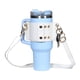 thumbnail image 1 of Bewildely Bolsa de botella de agua con correa de hombro ajustable para entusiastas del fitness, funda de cuero para taza de helado Almacenamiento y organización del hogar Blanco, 1 of 6