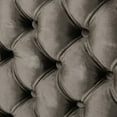 thumbnail image 4 of Christopher Knight Home Jezebel Velvet Headboard, Queen / Full, Grey / Black Steel, 4 of 8