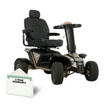 Pride Mobility Baja Wrangler 2 Outdoor Mobility Scooter, Woodland Camo, 18 x 18 x 20 Seat, With Available 5-Year Extended Warranty