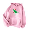 thumbnail image 1 of Gibobby Sudadera oversize mujer, Sudadera Deportiva Mujer con Cierre, Sudadera con Capucha de Manga Larga, de algodón, Tops para Mujer, Ropa estética(Rosa,M), 1 of 3