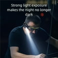 thumbnail image 6 of Rechargeable Lighted LED SafetyGlasses,Bulls-Eye Spot Beam,5 modes USB C lighted glasses for running camping, fishing, cycling, hiking, hands-free lighting glasses(Yellow-A), 6 of 8