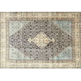 thumbnail image 1 of Ahgly Company Indoor Rectangle Traditional Light Gold Persian Area Rugs, 2' x 3', 1 of 6