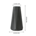 thumbnail image 3 of JingChun Folding Ceramic Vase Glass Home Decoration Vase Ceramic Vase Plant Flower Pot, 3 of 6
