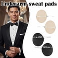 thumbnail image 2 of Armpit Sweat Pads, Underarm Sweat Pads for Women, Comfortable Unflavored, Non Visible, Extra Adhesive, Disposable, Sweat Free Armpit Protection - Yellow B, 2 of 10