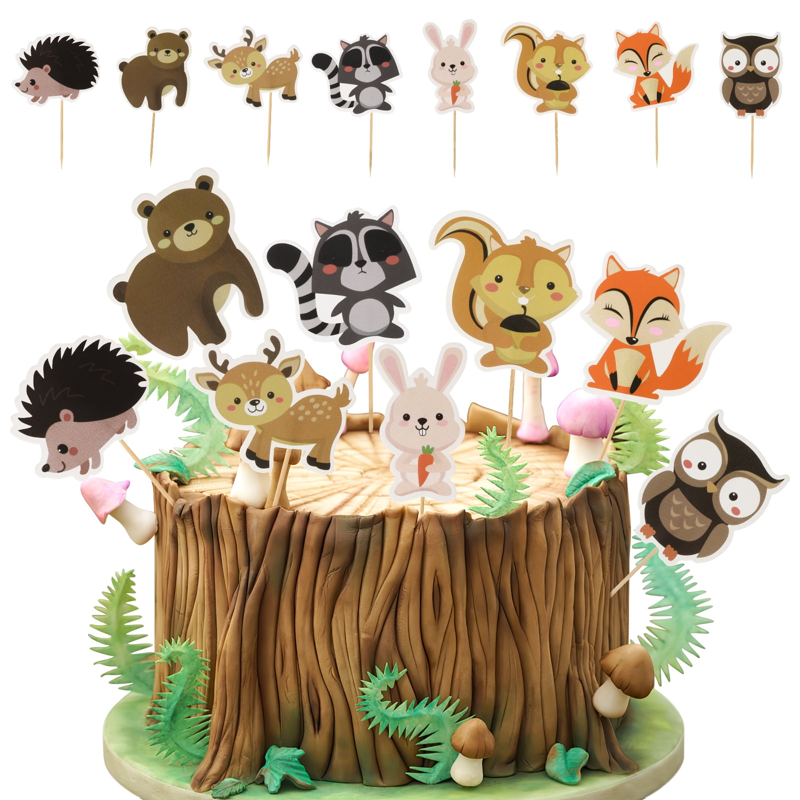 10 Amazing Animals Cake Toppers Compilation - YouTube