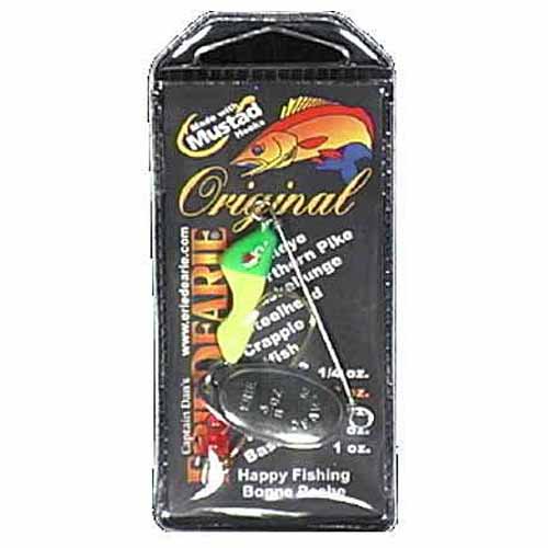 Erie Dearie The Original Erie Dearie Lure, 3/8 oz, Lemon Lime Walmart