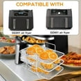 thumbnail image 4 of OFFIGAM Multi Layer Stainless Steel Grilling Rack for Air Fryer and Oven Use Easy Storage, 4 of 7