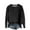 Black, variant on biudgviw Cardigan for Women Trendy Long Sleeve Button Down Shirts Comfy Soft Crew Neck Knit Sweaters Going Out Outfits