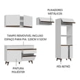 thumbnail image 4 of Cocina Integral Completa Modular Madesa Reims 260cm Blanco, 4 of 5