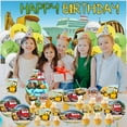thumbnail image 3 of Stinky & Dirty Birthday Party Supplies Balloons Plates Decoration Cake Topper Decor Tableware Banner Backdrop, 3 of 7