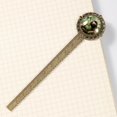 thumbnail image 4 of Sloth Lace Bookmark in Antique Bronze: Gift for Readers and Book Lovers, 4 of 5