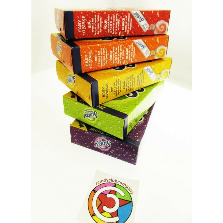 Sunkist Grape & Strawberry Flavor Zero Sugar Free Drink Mix