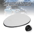 thumbnail image 1 of Left Driver Side Heated Mirror Glass for BMW Mini Cooper 07-15 51162755625, 1 of 10