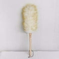 thumbnail image 5 of Laklulu Lambskin feather duster with wooden handle, 5 of 5