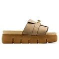 thumbnail image 1 of Sandalias Mila para Mujer 7019 beige 22.5, 1 of 6
