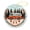 pattern-4, variant on Christmas Ornament Rustic Funny Cute Cartoon Drawing Travel Trailer Camper Circle Ornament Christmas Camping Xmas Trees Decorations Keepsake Gifts Funny Gifts for Women/Men