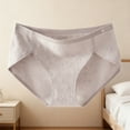 thumbnail image 2 of Ashirexll Plus Size Underwear for Women, Ladies Underwear Panties, Fashion Ventilate Solid Color Soft Regular Comfortable Briefs, 2 of 6