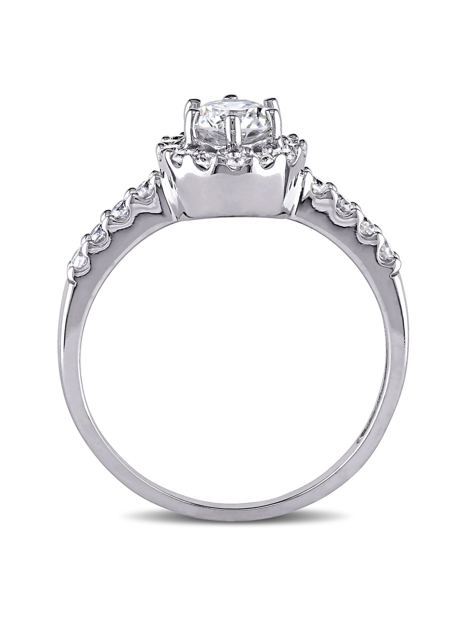 Everly Women's Diamond White Gold Engagement Ring