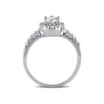 thumbnail image 4 of Everly Women's Diamond White Gold Engagement Ring, 4 of 6
