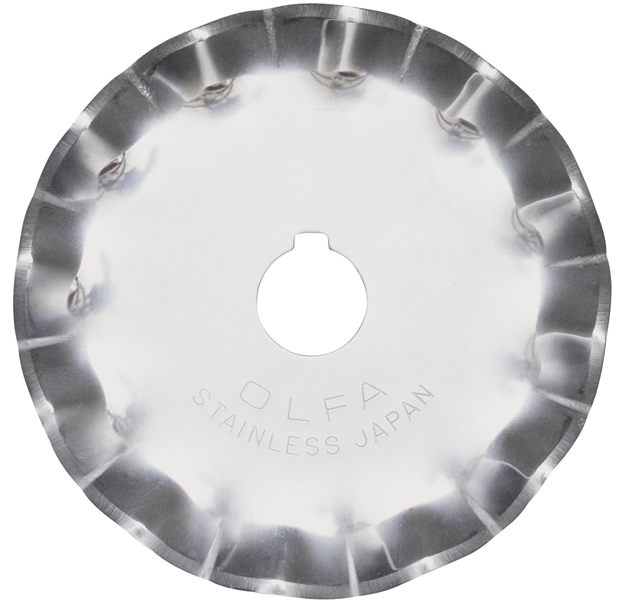 10 x 45mm Rotary Cutter Blades for Olfa Etc SKS-7 Steel by Boodle