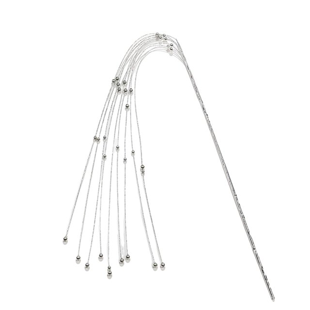 Cadena de Navidad perfecl para decoración de árbol de Navidad galvanoplastia Plata
