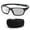 Black-black | Photochromic Lenses, variant on BLUE CUT Sports Protection Goggles, Photochromic Lenses Safety Glasses for Basketball, Pickleball Indoor & Outdoor Sports
