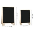 thumbnail image 6 of Monyance chalkboard for home 2pcs Mini Wooden Chalkboard Signs for Weddings and Parties(11.81X7.87X0.98Inches), 6 of 10