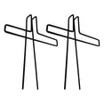 thumbnail image 1 of SHISUYAN Creative Music Book Clip Score Clip Sheet Clip Practical Music Note Clip, 1 of 8