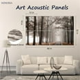 thumbnail image 2 of 8-Pack Art Acoustic Wall Panels 48x32 Inches Acoustic Treatment Panels- Self-adhesive Decorative Soundproof Wall Panels for Studios, Offices, Home, 2 of 7