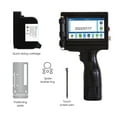 thumbnail image 2 of Touch Screen 12.7mm Thermal T Printer Barcode QR Code Logo To Lot Number Smart Handheld Inkjet Printer ,Portable & User, 2 of 6