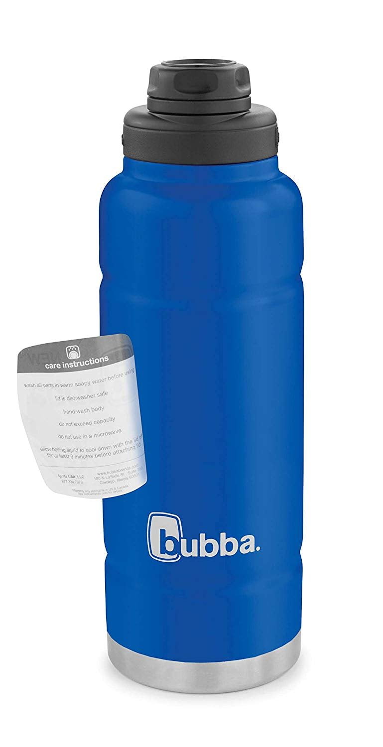 bubba Trailblazer Insulated Stainless Steel Water Bottle with Straw Lidin  Teal, 40 oz., Rubberized - Yahoo Shopping