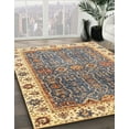 thumbnail image 2 of Ahgly Company Indoor Rectangle Abstract Yellow Abstract Area Rugs, 2' x 4', 2 of 6