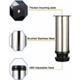 thumbnail image 4 of Juego de 8 patas para muebles Ormromra Ajustables O 50 mm Altura 150 mm Metal Acero Inoxidable, 4 of 5