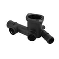 thumbnail image 2 of Car Thermostat Cooling Hose Flange 06A121132C ABS Black Heat Resistant Pipe Connector for L4 2.0L, 2 of 9