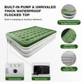 thumbnail image 6 of Zearna 18" Inflatable Airbed Queen Size Air Mattress with Built-in Pump, 6 of 10