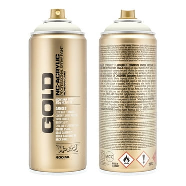 Montana GOLD 400 ml Spray Color, Shock White Cream