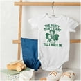 thumbnail image 6 of Popeye Saint Patricks Day Party Romper Boys or Girls Infant Baby Brisco Brands 12M, 6 of 7