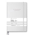 thumbnail image 1 of Minimalism Art, Premium Hard Cover Notebook Journal, Large Size, Composition B5 7.6"x10", 186 Numbered Pages, Gusseted Pocket, Ribbon Bookmark, Extra Thick Ink-Proof Paper 120gsm (Dotted, White), 1 of 9