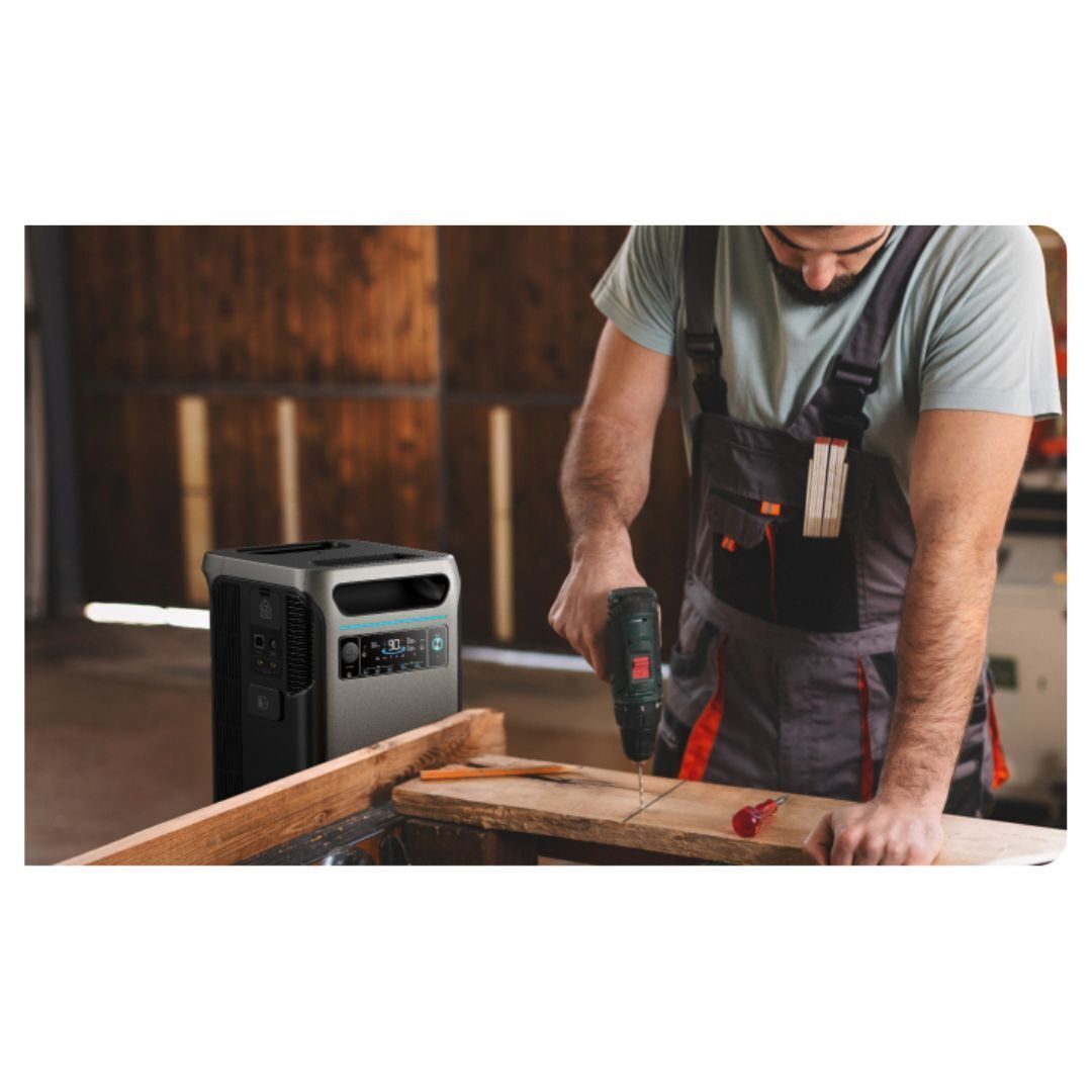 Anker Anker-68-YU Anker SOLIX F3800 Smart Home Power Kit 120V/240V Portable Power Station 3840Wh