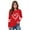 Red, variant on Ltctricy Girls' Valentine's Day Shirts Casual Crew Neck Long Sleeve Cute Heart Printed Tunic T-Shirts Graphic Tee Tops
