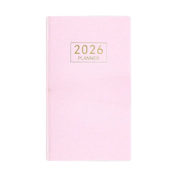 A6 Mini Notebook for Office, Daily Planner Notebook for Women, Pocket Notebook for Daily Schedule, Small Journal for Adults