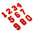 thumbnail image 1 of WEUVEB 10Ud Apliques Bordados De Números En Poliéster Para En Ropa Y Gorras, 1 of 5