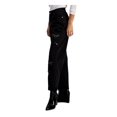 thumbnail image 3 of INC DENIM Womens Black Zippered Pocketed High Waist Jeans 8\29, 3 of 3