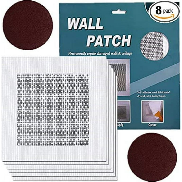 Wall Patch Repair Kit Dry Wall Hole Repair Patch for Ceilings 2/4/6/8 Inch