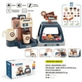 thumbnail image 2 of Coffee Machine Toy Simulation Sound And Light Water Supermarket Players 2 In 1 With Voice Puzzle For Kids Kitchen Toys, 2 of 8