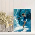 thumbnail image 2 of Figure Skater Canvas Wall Art, Elegant Ice Skating Sports Print, Modern Home Decor, 2 of 8